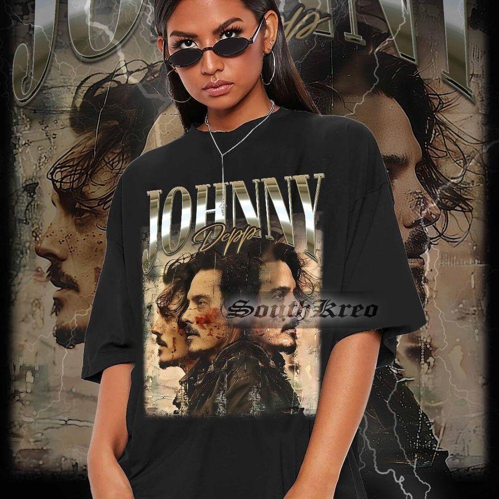 Retro Johnny Depp 90s Vuitino Merch